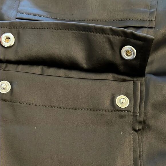 NWT WHBM Women’s Black Cargo Pants, Sz. 2 - Picture 5 of 16